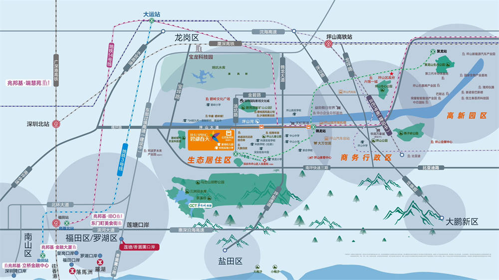 碧湖春天